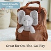 image:imageGUND Baby PeekaBoo Peeki Puppy Plush Dog Stuffed Animal Baby Toy for Ages 0 and Up BrownCream 7Flappy Elephant