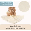 image:imageGUND Baby Philbin Plush Lovey Teddy Bear with Baby Blanket Stuffed Animal Sensory Toy Brown 14