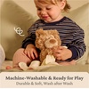 image:imageGUND Baby Philbin Plush Lovey Teddy Bear with Baby Blanket Stuffed Animal Sensory Toy Brown 14