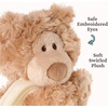 image:imageGUND Baby Philbin Plush Lovey Teddy Bear with Baby Blanket Stuffed Animal Sensory Toy Brown 14