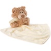 image:imageGUND Baby Philbin Plush Lovey Teddy Bear with Baby Blanket Stuffed Animal Sensory Toy Brown 14