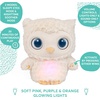 image:imageGUND Baby Sleepy Eyes Owl Bedtime Soother Plush Owl Stuffed Animal Night Light amp Sound Machine for Baby Boys and Girls 8
