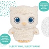image:imageGUND Baby Sleepy Eyes Owl Bedtime Soother Plush Owl Stuffed Animal Night Light amp Sound Machine for Baby Boys and Girls 8