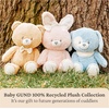 image:imageGUND Baby Sustainable Teddy Bear Plush Stuffed Animal Made from Recycled Materials Gift for Babies and Newborns Brown 13Recycled Material Bunny 13