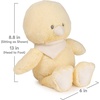 image:imageGUND Baby Sustainable Teddy Bear Plush Stuffed Animal Made from Recycled Materials Gift for Babies and Newborns Brown 13Recycled Material Duckling 13