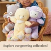 image:imageGUND Baby Sustainable Teddy Bear Plush Stuffed Animal Made from Recycled Materials Gift for Babies and Newborns Brown 13Recycled Material Duckling 13