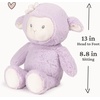 image:imageGUND Baby Sustainable Teddy Bear Plush Stuffed Animal Made from Recycled Materials Gift for Babies and Newborns Brown 13Recycled Material Lamb 13