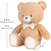 image:imageGUND Baby Sustainable Teddy Bear Plush Stuffed Animal Made from Recycled Materials Gift for Babies and Newborns Brown 13Recycled Material Teddy Bear 13