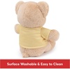 image:imageGUND Be Brave Sustainable Message Bear with Blue TShirt Teddy Bear Made from 100 Recycled Materials for Ages 1 and Up Tan 12Tshirt Teddy Bear Good Vibes