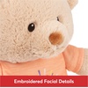 image:imageGUND Be Brave Sustainable Message Bear with Blue TShirt Teddy Bear Made from 100 Recycled Materials for Ages 1 and Up Tan 12Tshirt Teddy Bear You Are My Sunshine