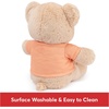 image:imageGUND Be Brave Sustainable Message Bear with Blue TShirt Teddy Bear Made from 100 Recycled Materials for Ages 1 and Up Tan 12Tshirt Teddy Bear You Are My Sunshine