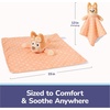 image:imageGUND Bingo Sustainably Soft Plush Lovey Made with Recycled Materials Baby Blanket with Stuffed Animal Orange 13Bingo