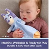 image:imageGUND Bingo Sustainably Soft Plush Lovey Made with Recycled Materials Baby Blanket with Stuffed Animal Orange 13Bluey