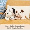 image:imageGUND Checkers Dalmatian Puppy Plush Stuffed Animal Dog for Ages 0 and Up WhiteBlack 14Multicolor