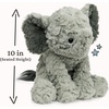 image:imageGUND Cozys Collection Elephant Plush Elephant Stuffed Animals for Ages 0 and Up Gray 10