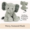 image:imageGUND Cozys Collection Elephant Plush Elephant Stuffed Animals for Ages 0 and Up Gray 10