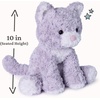 image:imageGUND Cozys Collection Kitten Plush Cat Stuffed Animal for Ages 0 and Up Purple 10