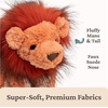image:imageGUND Cozys Collection Lion Plush Stuffed Animal for Ages 0 and Up OrangeRed 10