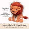 image:imageGUND Cozys Collection Lion Plush Stuffed Animal for Ages 0 and Up OrangeRed 10