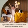 image:imageGUND Cozys Collection Lion Plush Stuffed Animal for Ages 0 and Up OrangeRed 10