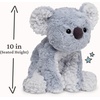 image:imageGUND Cozys Collection Panda Panda Bear Stuffed Animal Plush Toy for Ages 0 and Up Navy Blue 10Koala