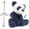 image:imageGUND Cozys Collection Panda Panda Bear Stuffed Animal Plush Toy for Ages 0 and Up Navy Blue 10Panda