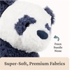 image:imageGUND Cozys Collection Panda Panda Bear Stuffed Animal Plush Toy for Ages 0 and Up Navy Blue 10Panda