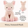 image:imageGUND Cozys Collection Pig Plush Pig Stuffed Animal for Ages 0 and Up Pink 10