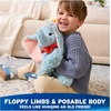 image:imageGUND Disney Official Dumbo Plush Disney Cozys Collection Dumbo Toys Elephant Stuffed Animal for Ages 1 and Up Gray 10