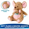 image:imageGUND Disney Official PeekaBoo Winnie the Pooh Plush Interactive Stuffed Animal Sensory Toys for Ages 0 and Up Yellow 11Kanga and Roo