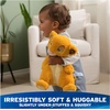 image:imageGUND Disney Official PeekaBoo Winnie the Pooh Plush Interactive Stuffed Animal Sensory Toys for Ages 0 and Up Yellow 11Yellow