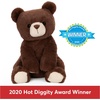 image:imageGUND Finley Teddy Bear Premium Stuffed Animal for Ages 1 and Up Chocolate Brown 13
