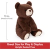 image:imageGUND Finley Teddy Bear Premium Stuffed Animal for Ages 1 and Up Chocolate Brown 13