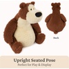 image:imageGUND Goober Classic Teddy Bear AwardWinning Stuffed Animal for Ages 1 and Up Brown 11Multicolor