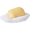 image:imageGUND Gudetama The Lazy Egg Laying Down Plush Sanrio Plush Kawaii Stuffed Animal WhiteYellow 17
