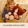 image:imageGUND Hazel Kitten Plush Toy Premium Kitten Stuffed Animal Sensory Toy for Ages 0 and Up Brown 12