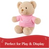 image:imageGUND Im the Big Sister Sustainable Message Bear with Pink TShirt Teddy Bear Made from 100 Recycled Materials for Ages 1 and Up Tan 12