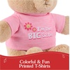 image:imageGUND Im the Big Sister Sustainable Message Bear with Pink TShirt Teddy Bear Made from 100 Recycled Materials for Ages 1 and Up Tan 12