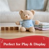 image:imageGUND Its a Boy Sustainable Message Bear with Blue TShirt Teddy Bear Made from 100 Recycled Materials for Ages 1 and Up Tan 12