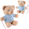 image:imageGUND Its a Boy Sustainable Message Bear with Blue TShirt Teddy Bear Made from 100 Recycled Materials for Ages 1 and Up Tan 12