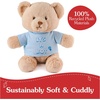 image:imageGUND Its a Boy Sustainable Message Bear with Blue TShirt Teddy Bear Made from 100 Recycled Materials for Ages 1 and Up Tan 12