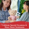 image:imageGUND Its a Girl Sustainable Message Bear with Pink TShirt Teddy Bear Made from 100 Recycled Materials for Ages 1 and Up Tan 12
