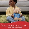 image:imageGUND Its a Girl Sustainable Message Bear with Pink TShirt Teddy Bear Made from 100 Recycled Materials for Ages 1 and Up Tan 12