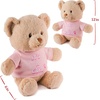 image:imageGUND Its a Girl Sustainable Message Bear with Pink TShirt Teddy Bear Made from 100 Recycled Materials for Ages 1 and Up Tan 12