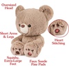image:imageGUND Kai Teddy Bear Plush Toy Premium Stuffed Animal for Ages 1 and Up Taupe 12