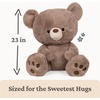 image:imageGUND Kai Teddy Bear Premium Plush Toy Stuffed Animal for Ages 1 amp Up TaupeLight Brown 2323