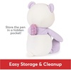 image:imageGUND Magic Draw and Glow Panda GlowinTheDark Activity Plush Panda Stuffed Animal Toy with LED Pen 11
