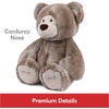 image:imageGUND Mukki Teddy Bear Premium Stuffed Animal for Ages 1 and Up BrownCream 16