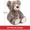 image:imageGUND Mukki Teddy Bear Premium Stuffed Animal for Ages 1 and Up BrownCream 16