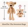 image:imageGUND Near or Far Bears Premium Large amp Small Teddy Bears with Voice Recording Capability Stuffed Animals for Ages 1 and Up Brown 16